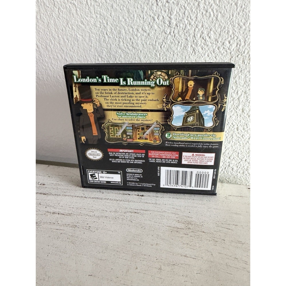 Professor Layton and the Unwound Future (Nintendo DS) Complete & Tested - Picture 3 of 7